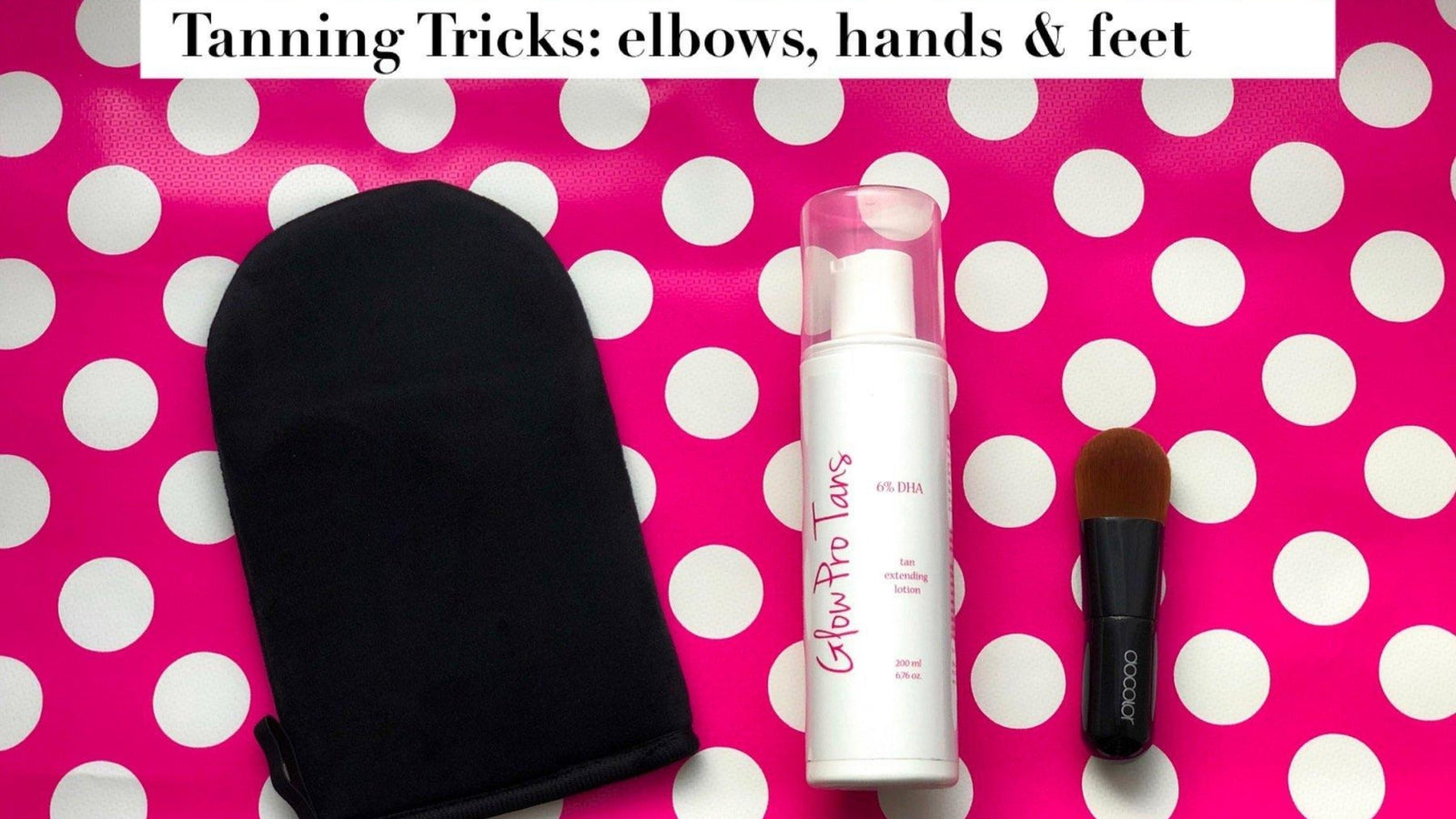 Nooks and Crannies: Tanning Elbows, Knees and Hands