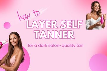 How to Layer Self Tanner For A Darker Tan