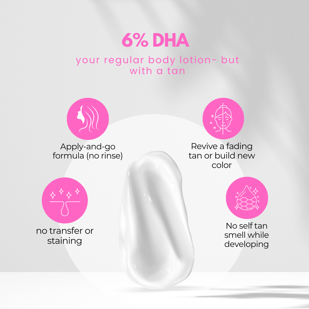 6% DHA No-Rinse Tan Boosting Body Lotion