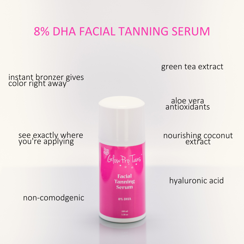 8% DHA Facial Tanning Serum